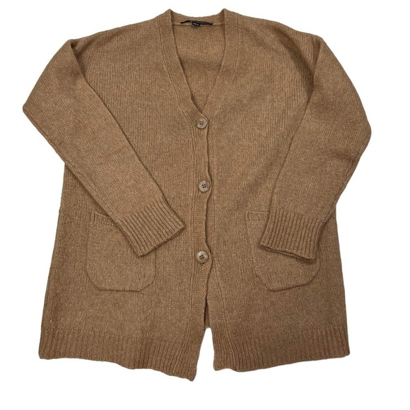 Ritva Falla V Neck Merino Wool Blend Cardigan Runs Large. - Picture 4 of 10